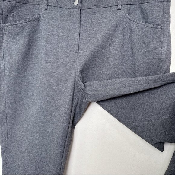 NEW Jones New York Womens Sz. 16W Charcoal Stretch Straight Leg Trouser - Picture 8 of 14